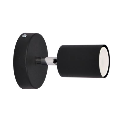 LED-seinävalaisin TUNE 1xGU10/4,8W/230V musta