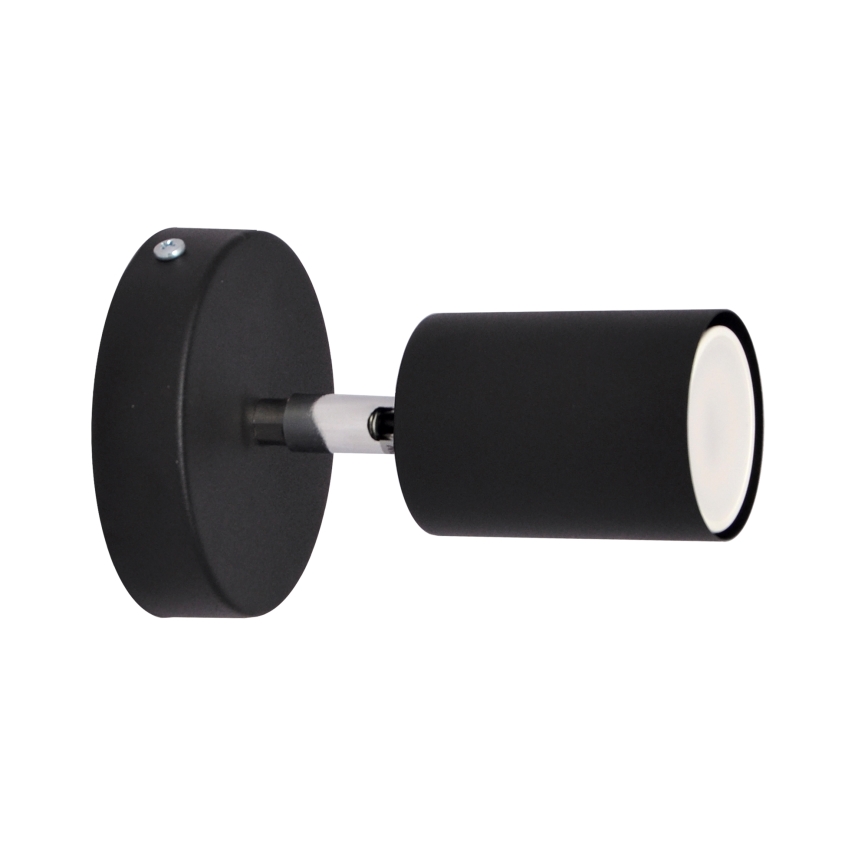 LED-seinävalaisin TUNE 1xGU10/4,8W/230V musta