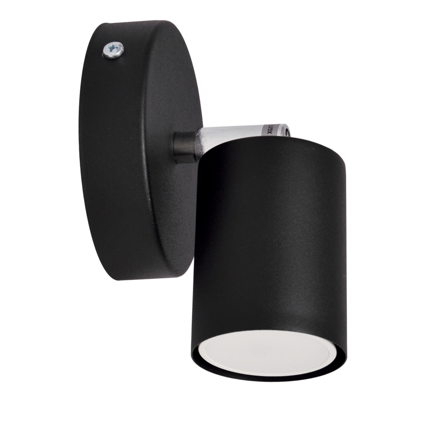 LED-seinävalaisin TUNE 1xGU10/4,8W/230V musta