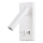 LED-seinävalaisin USB:n kanssa LED/2W/230V valkoinen