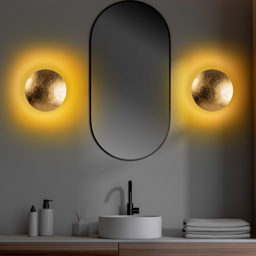 LED-seinävalaisin YOSMA LED/5W/230V 3000K kulta