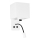 LED-seinävalo MAGNUM 1xE27/40W/230V + LED/3W valkoinen