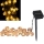 LED Solar koristeellinen ketju BUBBLE GLASS 20xLED/8 toiminnot 4,85 m 600 mAh IP44 lämpimänvalkoinen