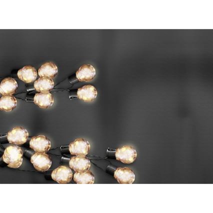 LED Solar koristeellinen ketju LED/1,2V 3,8 m IP44