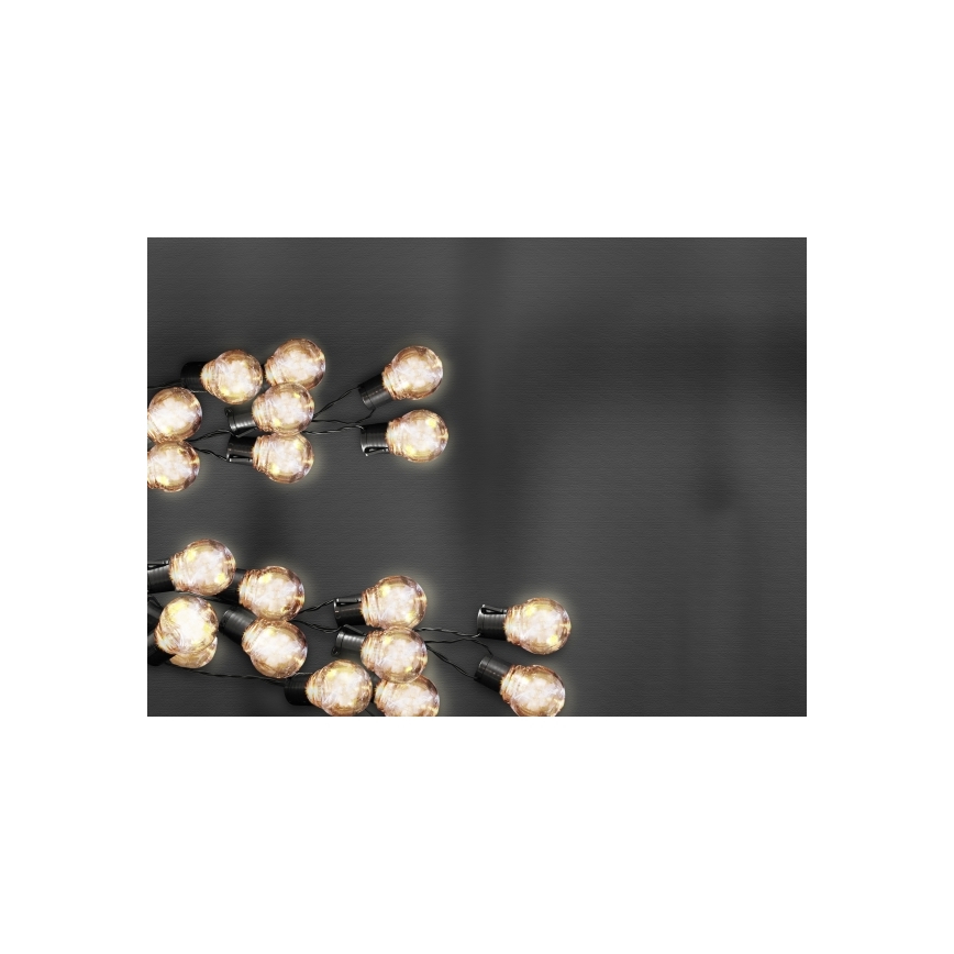 LED Solar koristeellinen ketju LED/1,2V 3,8 m IP44