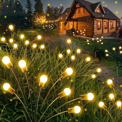 LED Solar koristeellinen valo 10xLED/1,2V 3000K 73 cm IP44