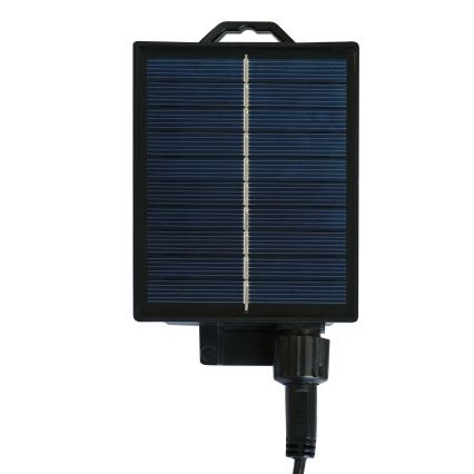 LED Himmennettävä aurinko ulko ketju PARTY 10xE27/3,7V 10 m IP44 + kauko-ohjaus