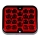 LED-sumuvalo SINGLE LED / 1,9W / 12V IP67 punainen