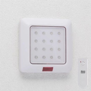 LED Suuntavalo LED/3xAA + kauko-ohjain