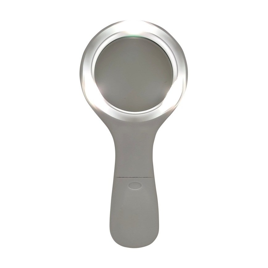 LED-suurennuslasi 3× suurennus LED-valaistuksella/3W/2×AAA IP22
