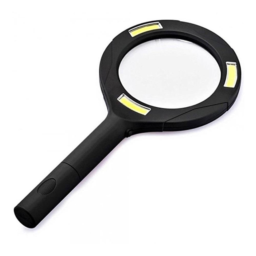 LED-suurennuslasi 5 × ZOOM, taustavalaistu LED / 3W IP44