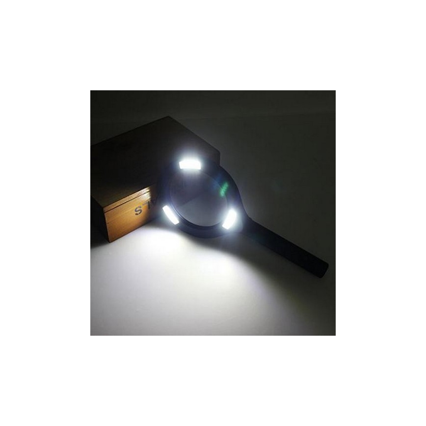 LED-suurennuslasi 5 × ZOOM, taustavalaistu LED / 3W IP44