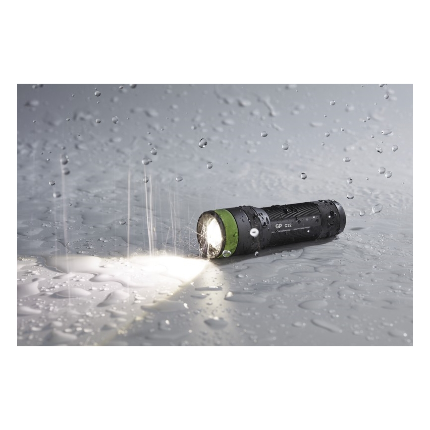 LED-taskulamppu GP DISCOVERY C32 LED/3xAAA