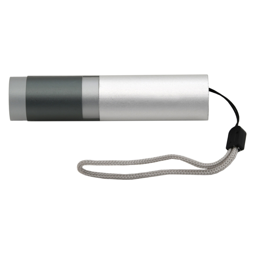LED-taskulamppu LED/400mAh valkoinen/harmaa