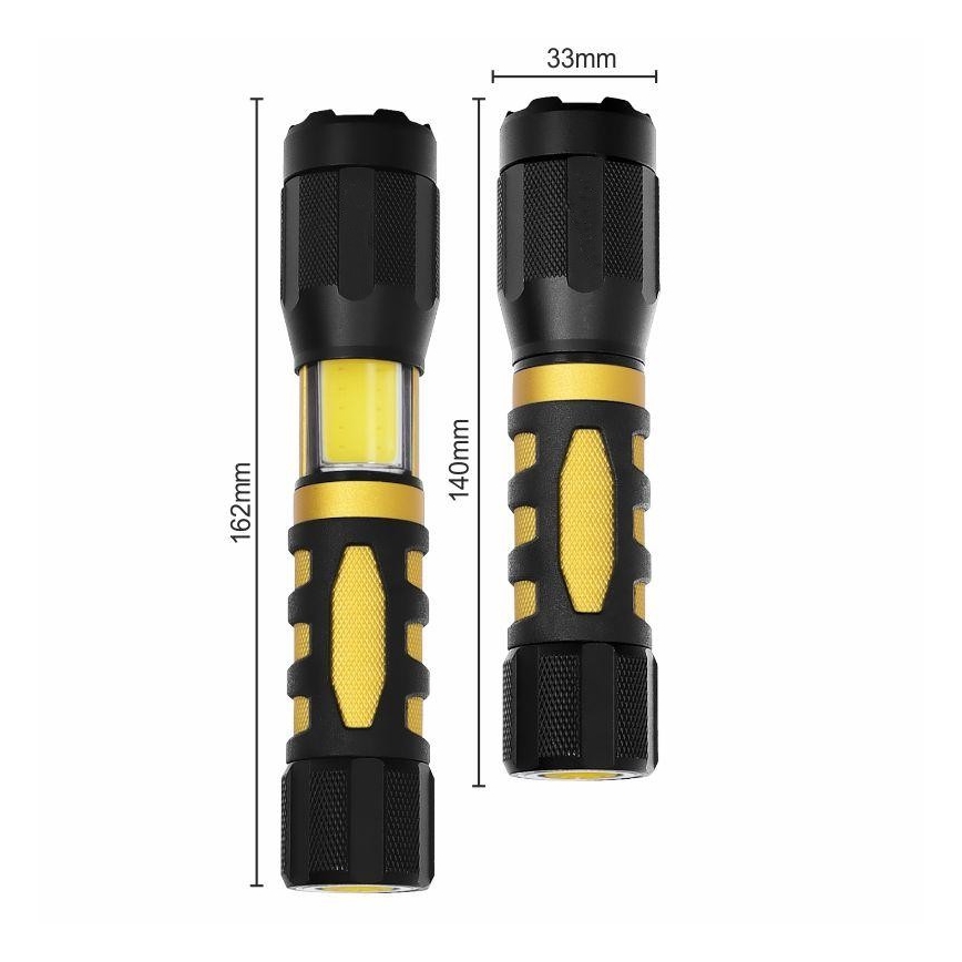 LED-taskulamppu LED/5W/3xAAA