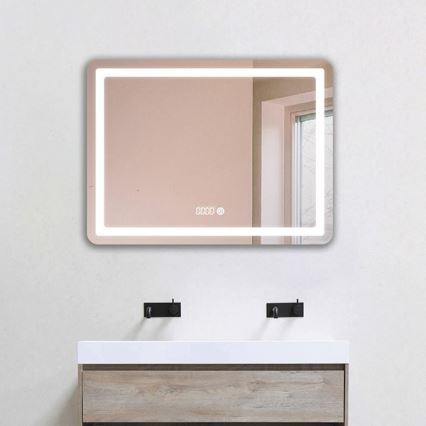 Himmennettävä kylpyhuoneen LED-taustavalaistu peili LED/20W/230V 4000K IP44