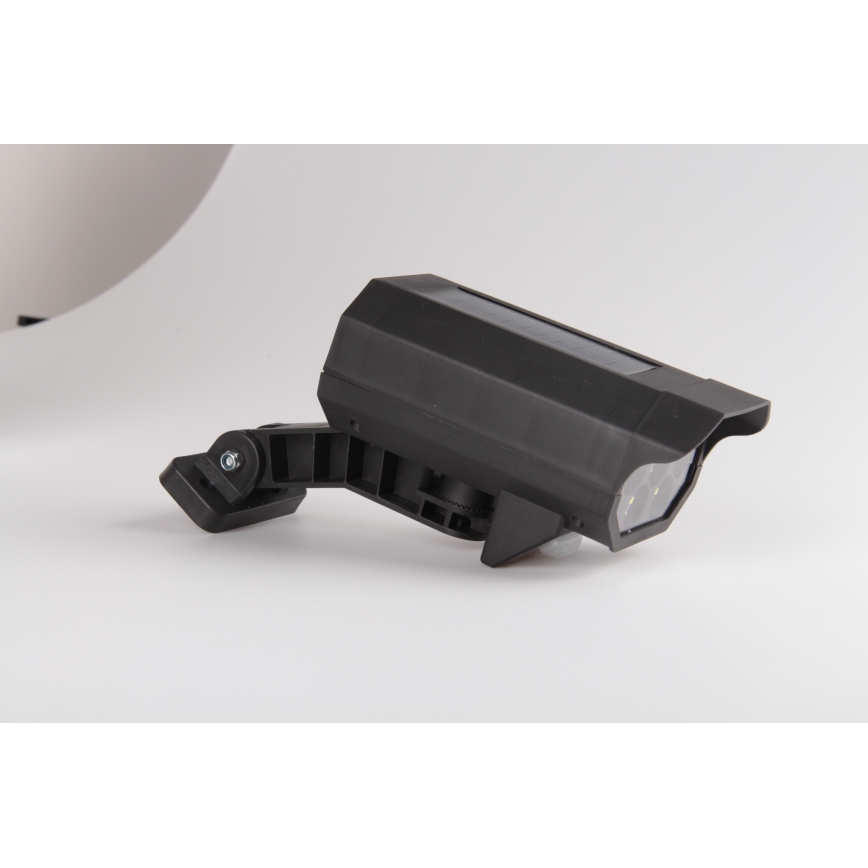 LED Tekovalvontakamera anturilla ja aurinkopaneelilla LED/5W/5,5V IP65 + kauko-ohjaus