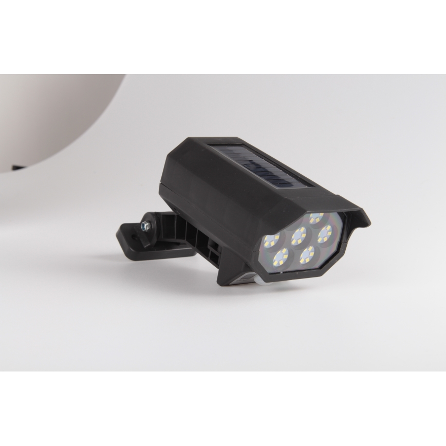 LED Tekovalvontakamera anturilla ja aurinkopaneelilla LED/5W/5,5V IP65 + kauko-ohjaus