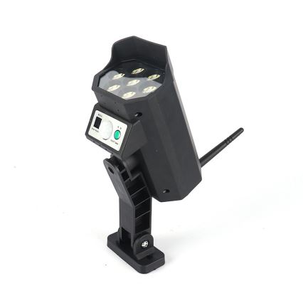 LED Tekovalvontakamera anturilla ja aurinkopaneelilla LED/5W/5,5V IP65 + kauko-ohjaus