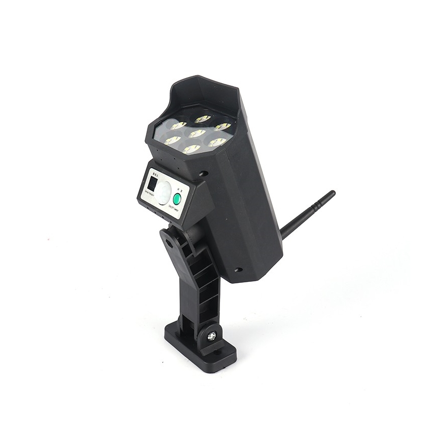 LED Tekovalvontakamera anturilla ja aurinkopaneelilla LED/5W/5,5V IP65 + kauko-ohjaus