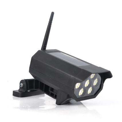 LED Tekovalvontakamera anturilla ja aurinkopaneelilla LED/5W/5,5V IP65 + kauko-ohjaus
