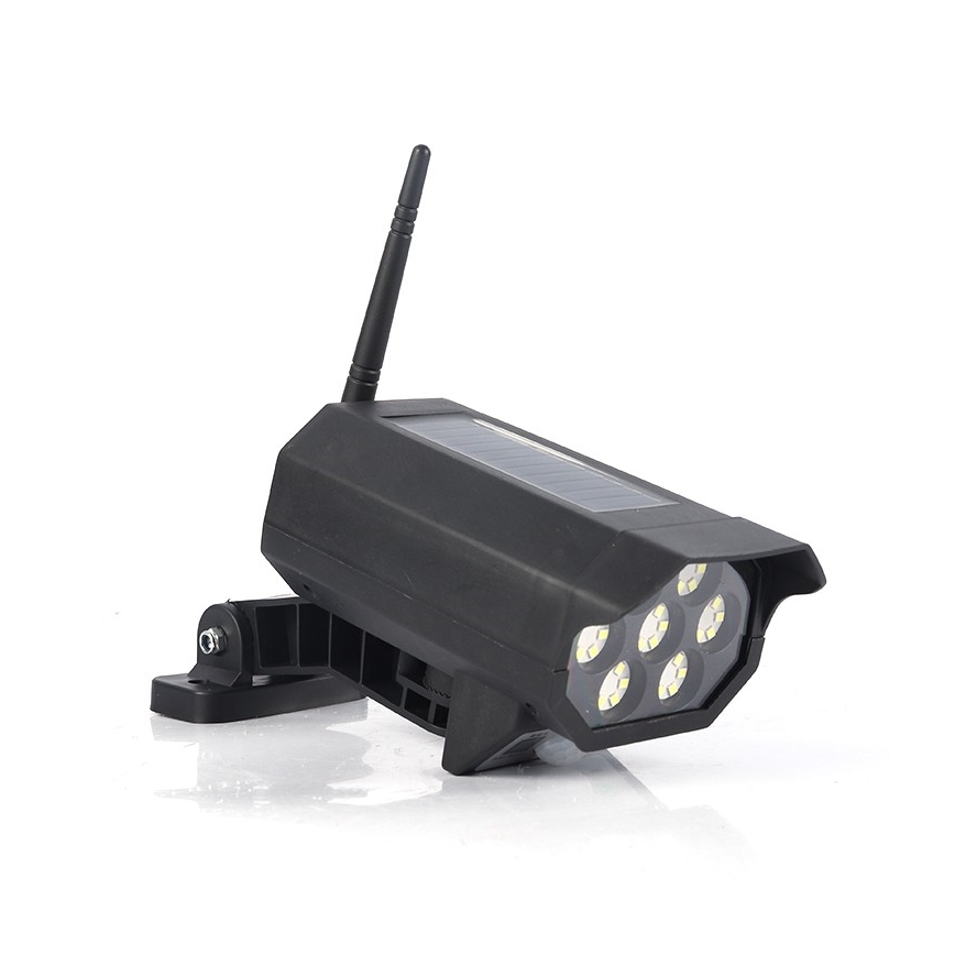 LED Tekovalvontakamera anturilla ja aurinkopaneelilla LED/5W/5,5V IP65 + kauko-ohjaus