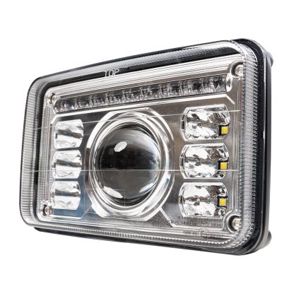 LED Traktorin etuvalo LED/69W/10-30V IP69 5700K suorakulmainen
