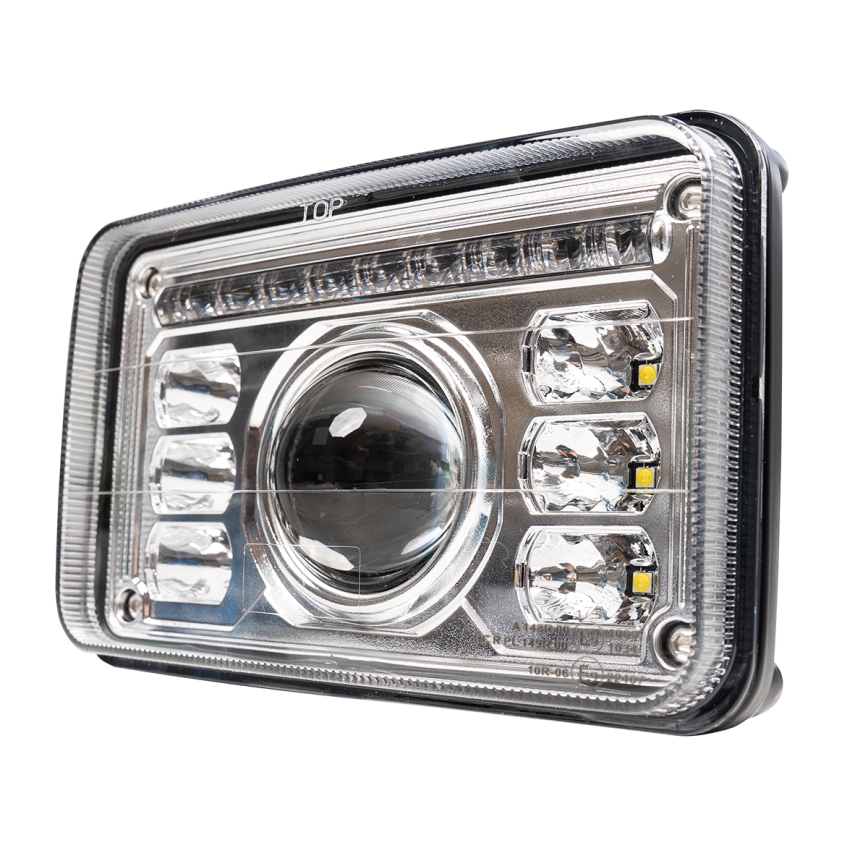 LED Traktorin etuvalo LED/69W/10-30V IP69 5700K suorakulmainen