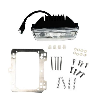 LED Traktorin etuvalo LED/69W/10-30V IP69 5700K suorakulmainen