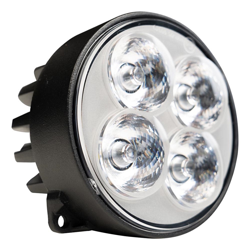 LED Traktorin valonheitin BLACK LED/20W/10-30V IP69 5700K pyöreä