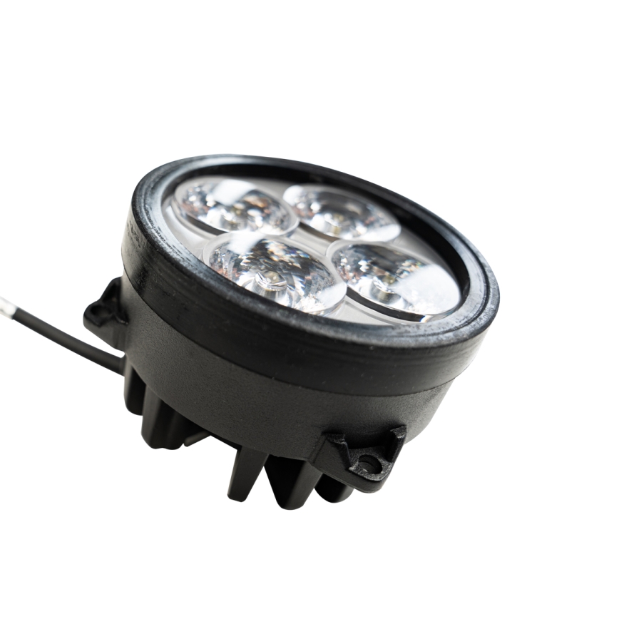 LED Traktorin valonheitin BLACK LED/20W/10-30V IP69 5700K pyöreä