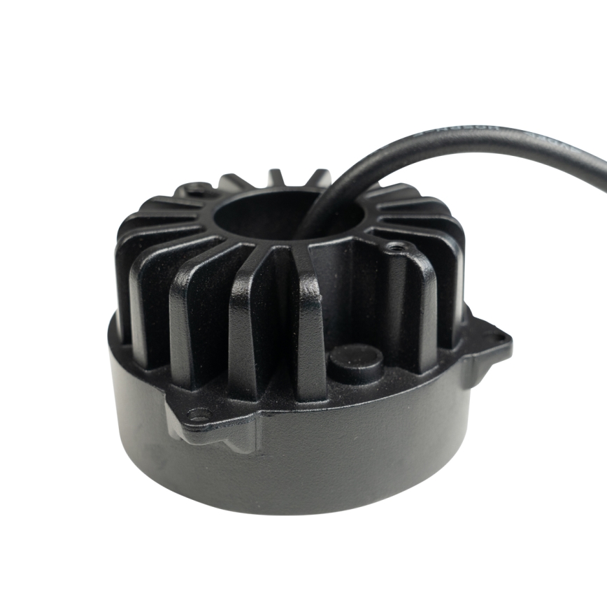 LED Traktorin valonheitin BLACK LED/20W/10-30V IP69 5700K pyöreä