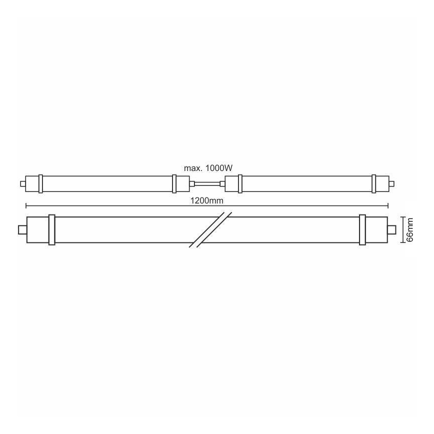 LED-työvalo LED/40W/180-265V IP65