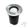 LED -ulko ajotien valo 1xGU10/6W/230V IP67 matta kromi