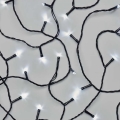 LED-ulkojouluketju 100xLED/10m IP44 kylmänvalkoinen
