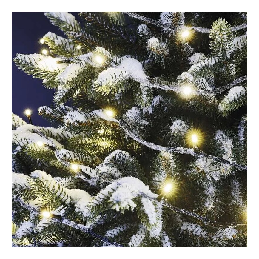 LED-ulkojouluketju 100xLED/10m IP44 lämpimänvalkoinen