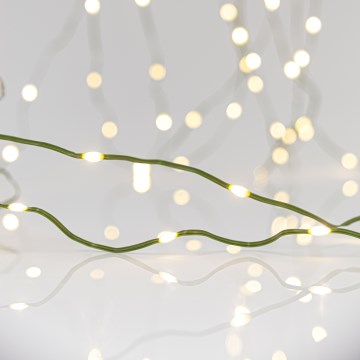 LED-ulkojouluketju LINE 700xLED/8 toiminnot 40 m IP44 lämpimänvalkoinen