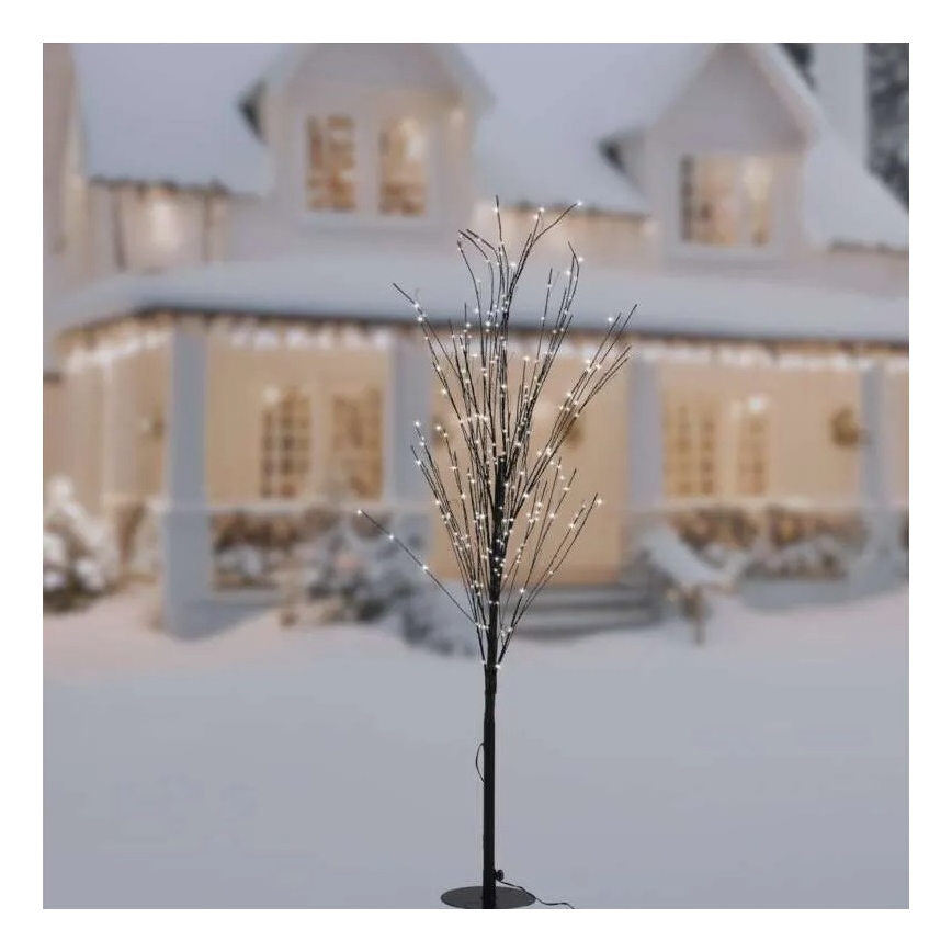 LED-ulkojoulukoriste 600xLED/3,8W/230V 120 cm lämmin valkoinen IP44