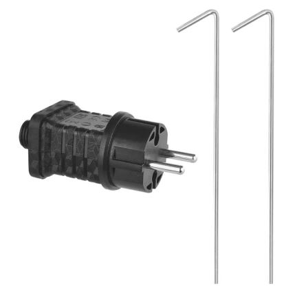 LED-ulkojoulukoriste 600xLED/3,8W/230V 120 cm lämmin valkoinen IP44