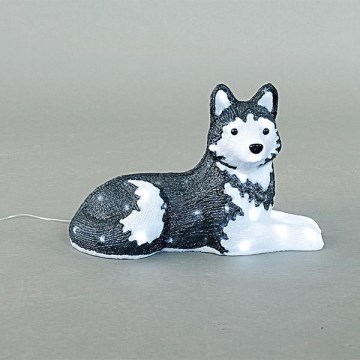 LED-ulkojoulukoriste LED/3,6W/230V IP44 kylmänvalkoinen husky