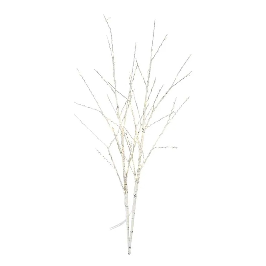 LED-ulkojouluvalosarja 100xLED/3xAA lämmin valkoinen IP44