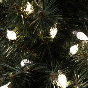 LED-ulkojouluvalosarja LINE 200 LED 12,75 m IP44 lämmin valkoinen