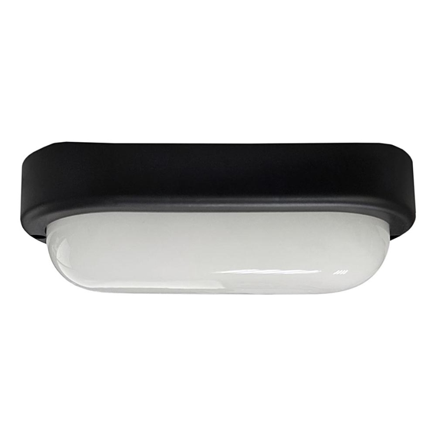 LED-ulkokattovalaisin 8W/230V 4200K IP64, musta