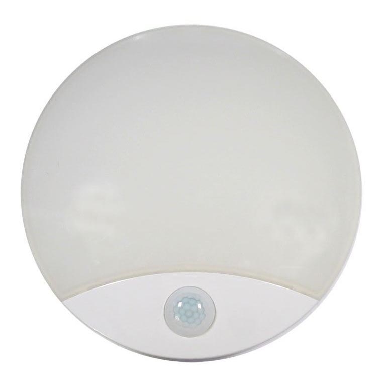 LED-ulkokattovalaisin anturilla LED/15W/230V IP44
