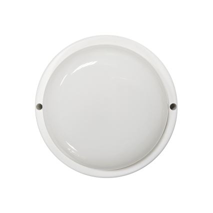 LED-ulkokattovalaisin LED/8W/230V 4200K halkaisija 14 cm IP64 valkoinen