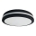 LED-ulkokattovalaisin MARLON LED/12W/230V 4000K IP54 musta