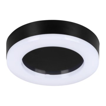 LED-ulkokattovalaisin TURA LED/15W/230V 4000K IP54 musta