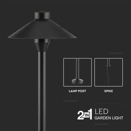 LED-ulkolamppu 2in1 LED/7W/230V IP65 3000K