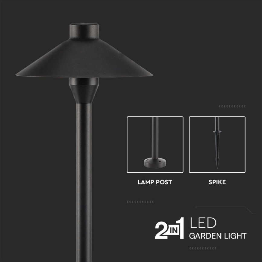 LED-ulkolamppu 2in1 LED/7W/230V IP65 3000K