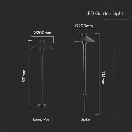 LED-ulkolamppu 2in1 LED/7W/230V IP65 3000K